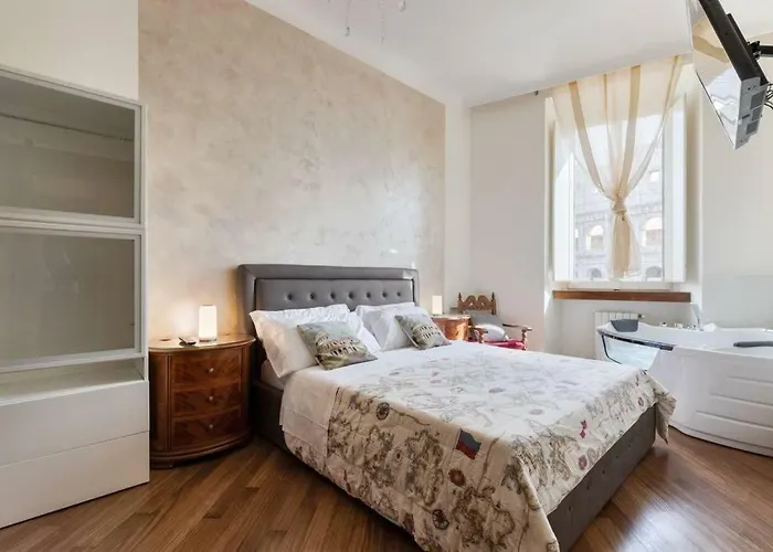 Jacuzzi In Front Of The Colosseum