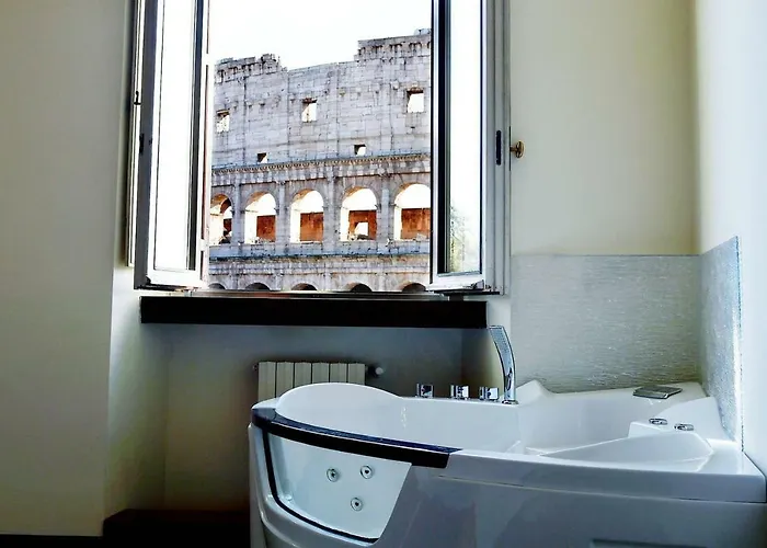 Jacuzzi In Front Of The Colosseum
